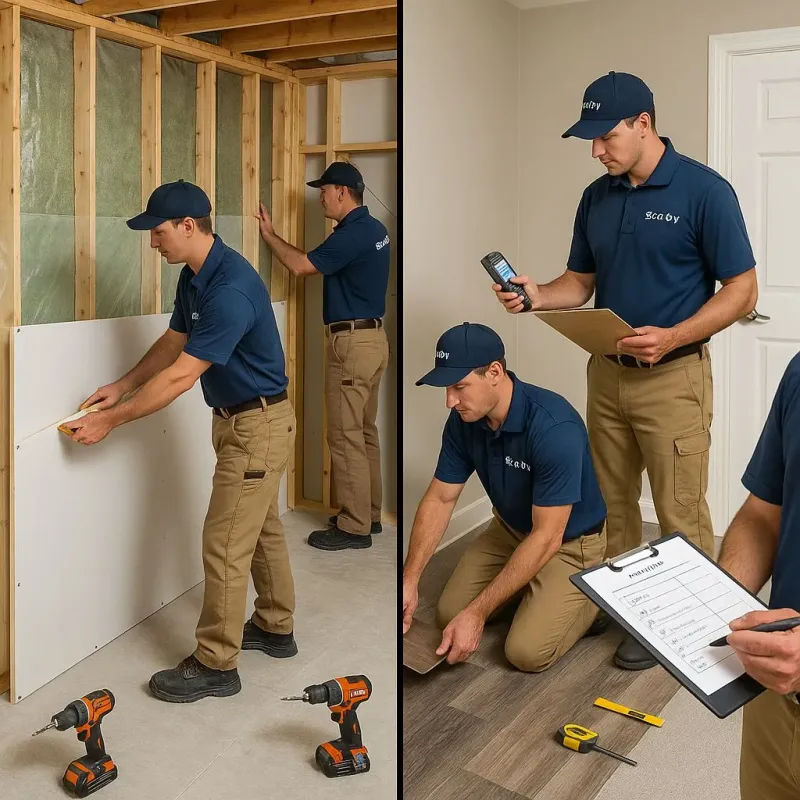 Repairs and Reconstruction process in Samson, AL
